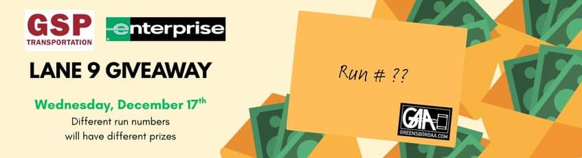 Lane 9 Envelope Giveaway